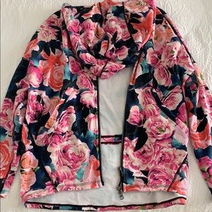 Floral Lululemon athletica jacket